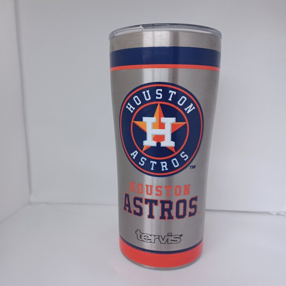 NEW Houston Astros 20 oz. Stainless Steel Travel Mug (vaso de acero inoxidable)